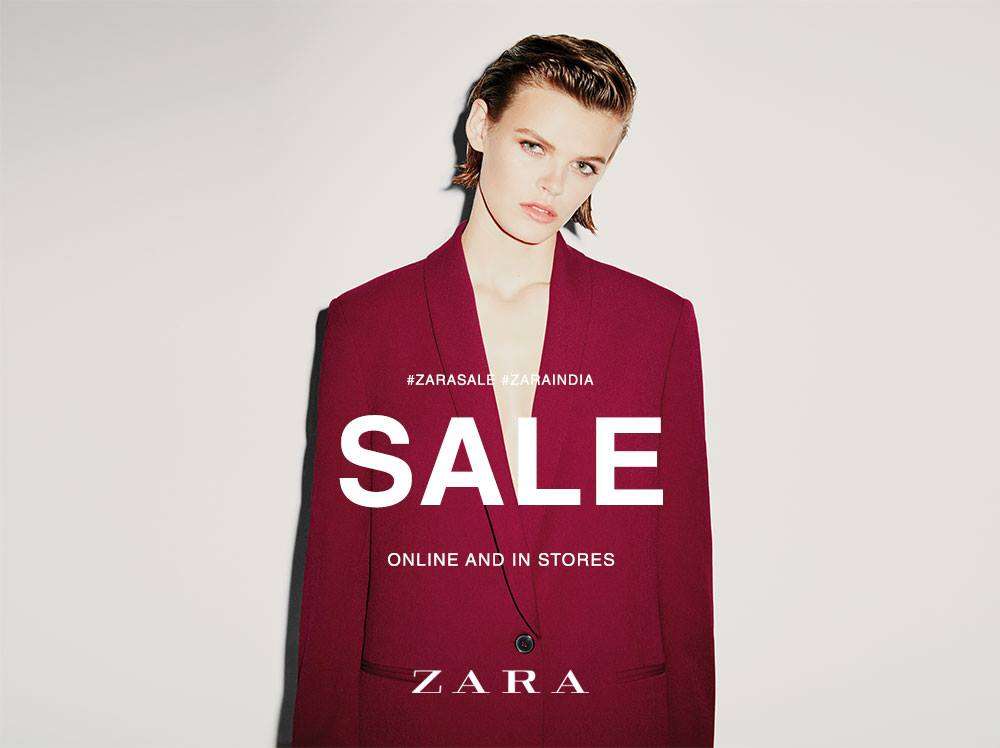 Zara Sale now in-stores and online in 