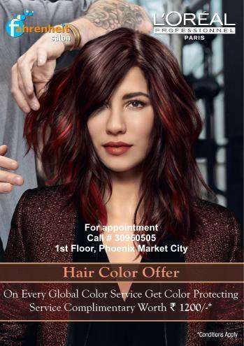 Colour Festival at Fahrenheit Salon Phoenix Marketcity Pune from 1 to 29  February 2016 | Events in Pune 