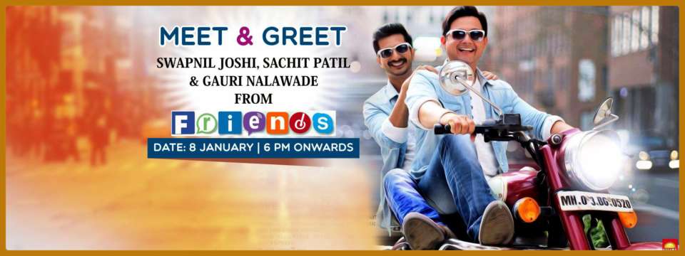 Meet & Greet Swapnil Joshi, Sachit Patil & Gauri Nalawade at Seasons Mall  on 8 January 2016 | Events in Pune 