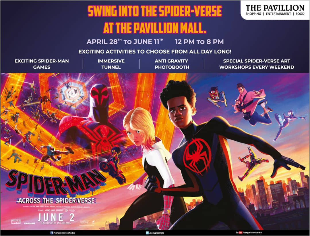 Swing Into The Spider-Verse at Pavillion Mall Pune