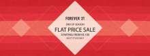 Forever 21 End of Season Flat Price Sale in Pune