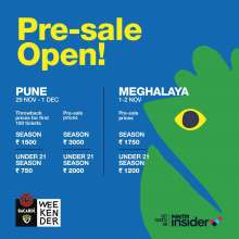 THE 2019 BACARDI NH7 WEEKENDER OPENS PRE-SALE OF TICKETS FOR PUNE AND MEGHALAYA