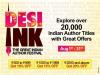 Desi Ink - The Great Indian Author Festival 1 to 31 August 2012 at Reliance TimeOut