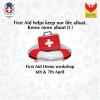 Events in Pune, First Aid Demo Workshop, 6 & 7 April 2013, Phoenix Marketcity, Viman Nagar, pune